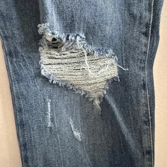 Sincerely Jules Distressed High-Rise Mom Jeans Size 11/30 NWT - Picture 4 of 12